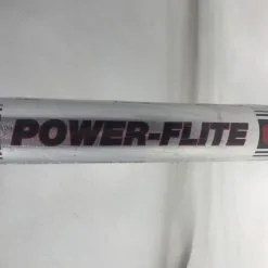 New RARE Power-Flite Rich Plante Slowpitch Softball Bat 34/28 Silver/Red Non-USSSA Stamp