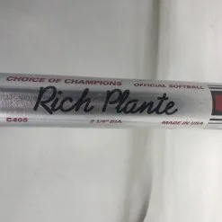 New RARE Power-Flite Rich Plante Slowpitch Softball Bat 34/28 Silver/Red Non-USSSA Stamp -Baseball Bats Sales 2023 2022 05 25 2012.46.58 1080x1080