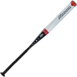 New Mizuno 340286 Whiteout White/Black Fastpitch Softball Bat Shop By Certification