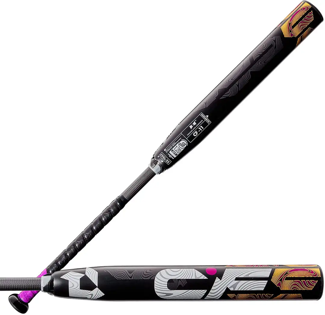 Softball Bats New DeMarini 2022 CF Fastpitch Softball Bat Series Composite Black/Purple 3 Softball Bats New DeMarini 2022 CF Fastpitch Softball Bat Series Composite Black/Purple