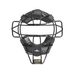 All-Star Adult Solid Steel Catcher's Mask Black FM25EXT