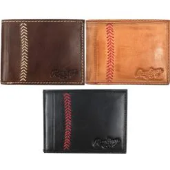Rawlings Baseball Stitch Bi-Fold Wallet MW485