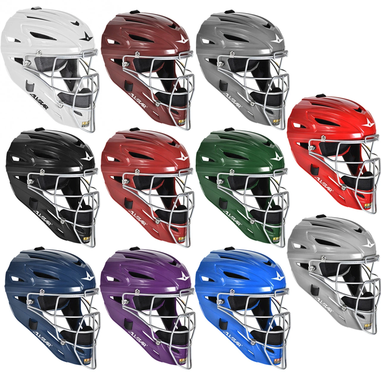 All-Star System 7 Adult Catcher's Helmet MVP2500 3 All-Star System 7 Adult Catcher's Helmet MVP2500