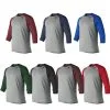 New Balance Raglan Adult Baseball 3/4 Sleeve Compression Shirt TMMT601 -Baseball Bats Sales 2023 Cover 12418.1623882817