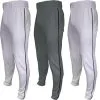 Marucci Adult Piped Tapered Double-Knit Baseball Pants MAPTTDKPIP