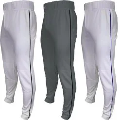 Marucci Adult Piped Tapered Double-Knit Baseball Pants MAPTTDKPIP