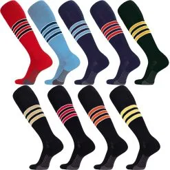 Twin City Socks Twin City Dugout Series Over The Calf Baseball Socks Style D