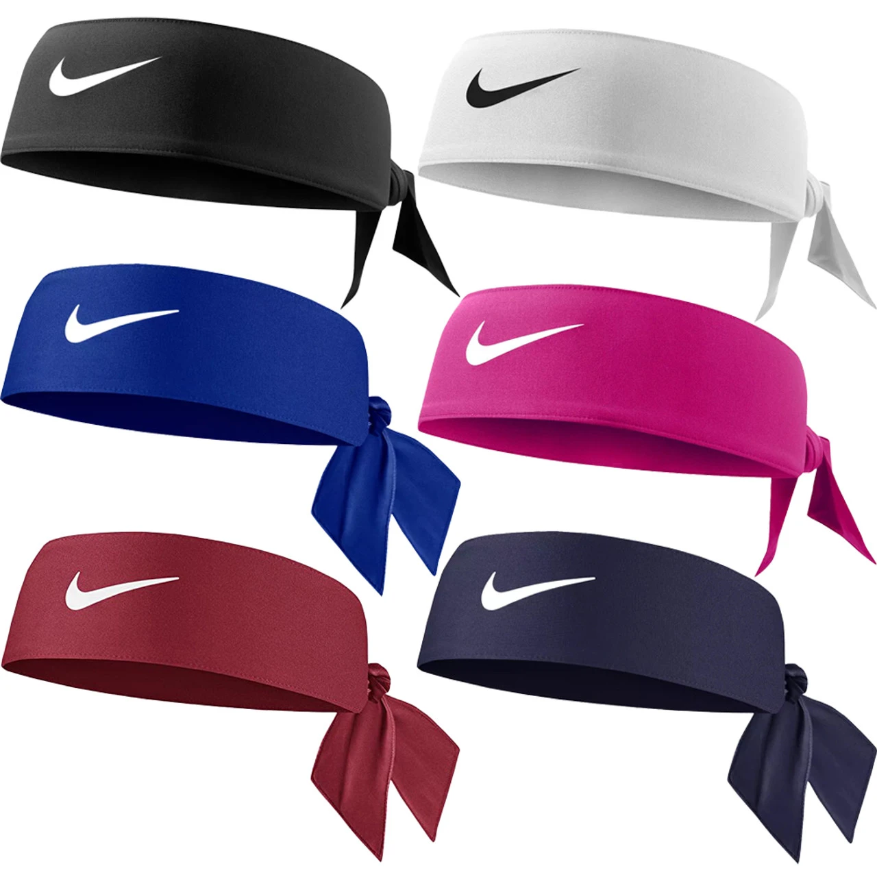 Nike Dri-Fit Head Tie 4.0 Baseball/Softball Headband 3 Nike Dri-Fit Head Tie 4.0 Baseball/Softball Headband
