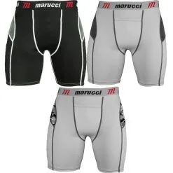 Marucci Men's Padded Baseball Sliding Short MASL-W