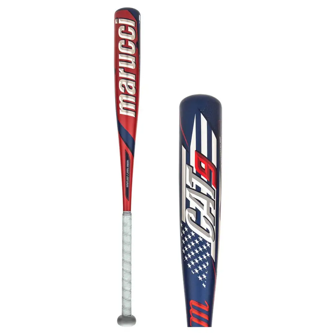 New Marucci CAT9 Pastime -5 USSSA Baseball Bat: MSBC95A Red/White/Blue Baseball Bats 3 New Marucci CAT9 Pastime -5 USSSA Baseball Bat: MSBC95A Red/White/Blue Baseball Bats