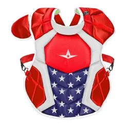 All-Star S7 Axis 14.5" USA NOCSAE Approved Chest Protector Commotio Cordis CPCC912S7X USA