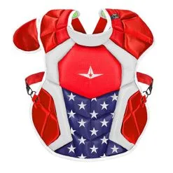 All-Star USA S7 Axis 16.5" Adult NOCSAE Approved Chest Protector Commotio Cordis CPCC40PRO USA