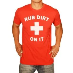 Baseballism Men's Rub Dirt T-Shirt RUB DIRT
