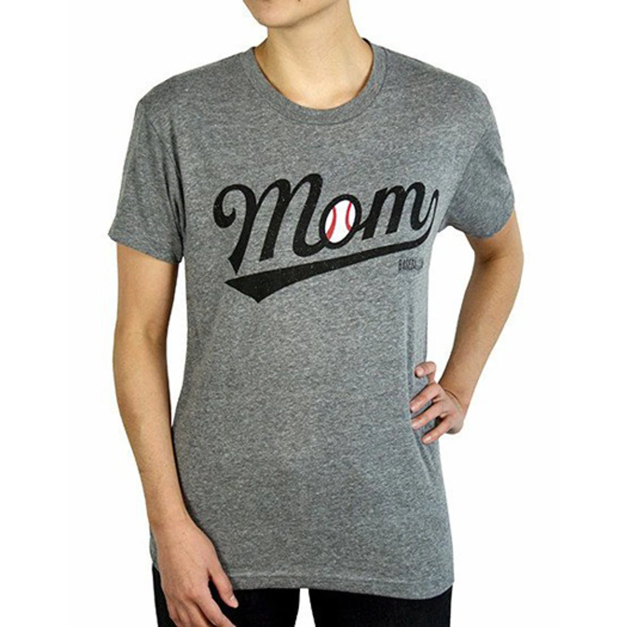 Baseballism Women's Baseball Mom T-Shirt MOM 3 Baseballism Women's Baseball Mom T-Shirt MOM