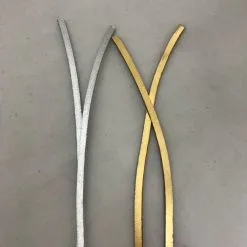 Bases Loaded Gold & Silver Foil Baseball Glove Lace