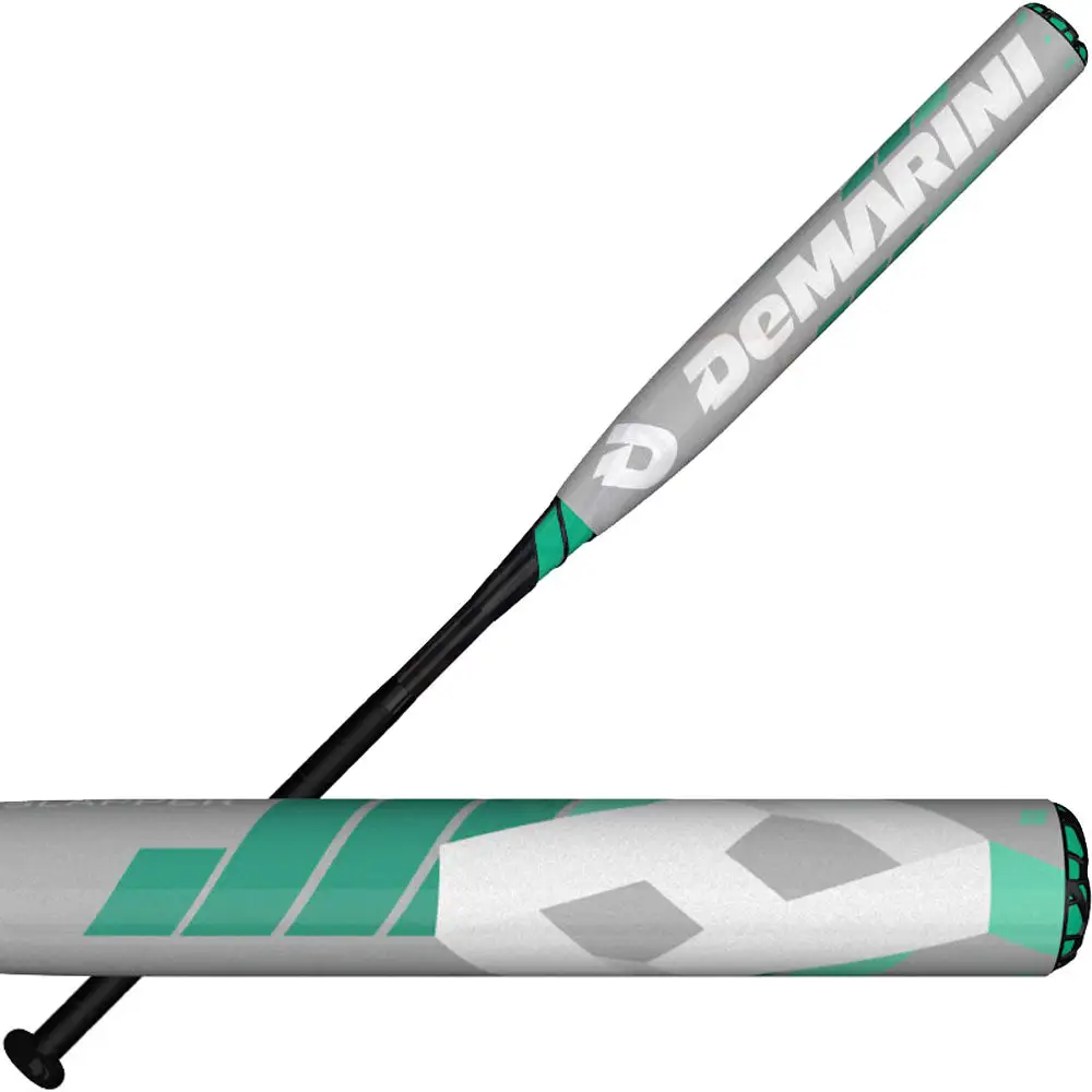 New DeMarini CF8 Slapper Fastpitch Softball Bat Silver/Blue CFA16 -10 Shop By Certification 4 New DeMarini CF8 Slapper Fastpitch Softball Bat Silver/Blue CFA16 -10 Shop By Certification - Image 2