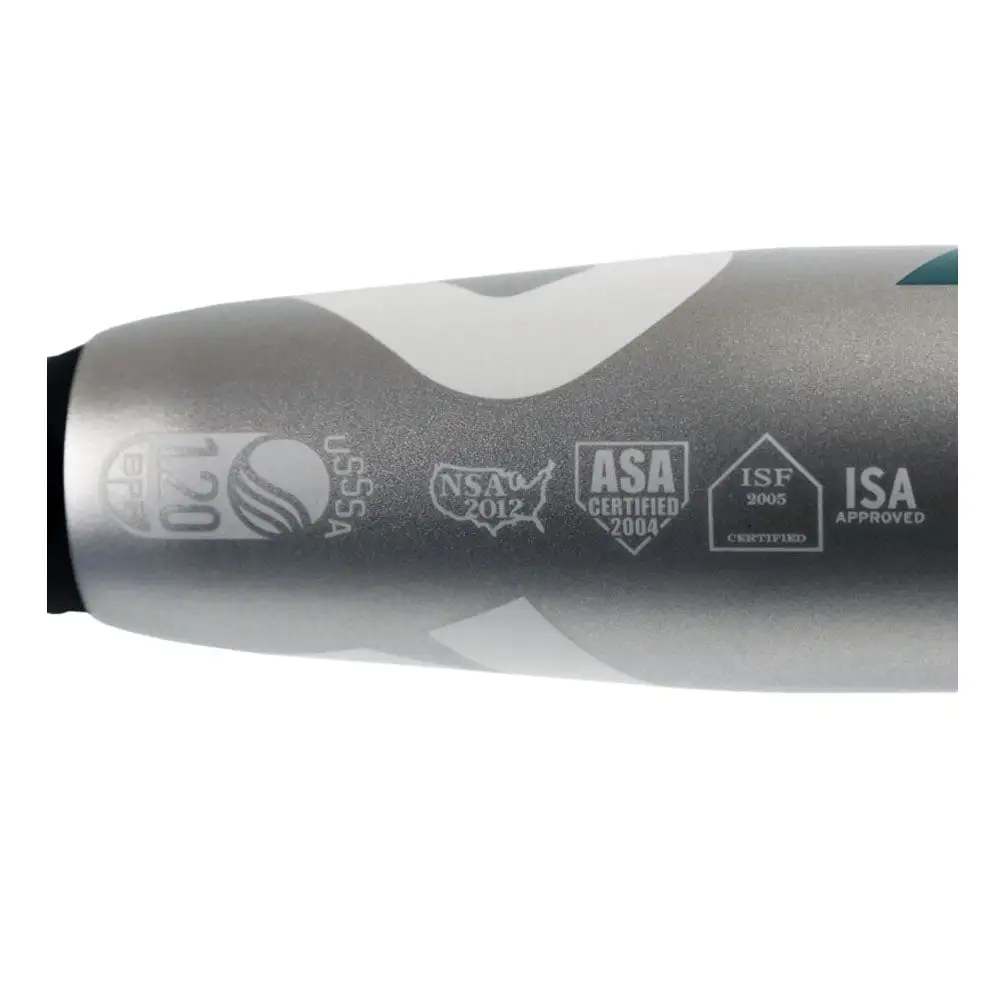 New DeMarini CF8 Slapper Fastpitch Softball Bat Silver/Blue CFA16 -10 Shop By Certification 7 New DeMarini CF8 Slapper Fastpitch Softball Bat Silver/Blue CFA16 -10 Shop By Certification - Image 5