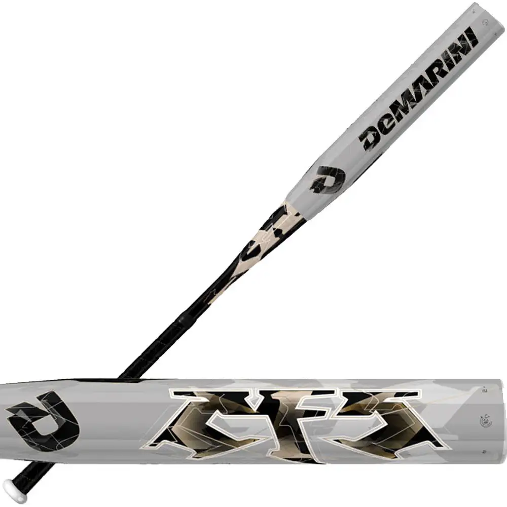 New DeMarini CF5 CFL13 Little League Baseball Bat Silver 2 1/4″ 4 New DeMarini CF5 CFL13 Little League Baseball Bat Silver 2 1/4″ - Image 2