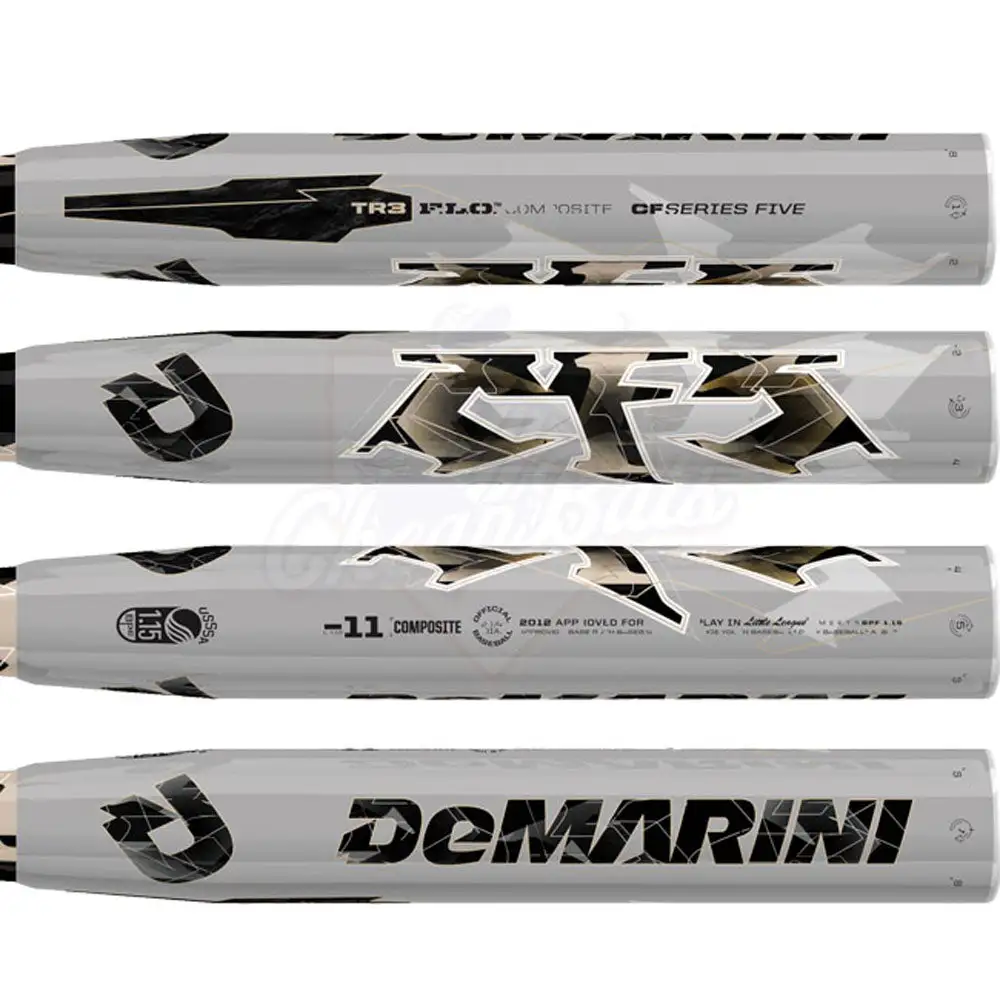 New DeMarini CF5 CFL13 Little League Baseball Bat Silver 2 1/4″ 5 New DeMarini CF5 CFL13 Little League Baseball Bat Silver 2 1/4″ - Image 3