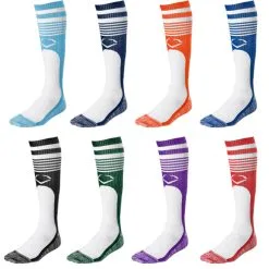 Evoshield Baseball Throwback Game Socks - Striped Baseball Socks WTV4448