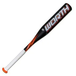 New Worth 2LEGIT FPLT13 Fastpitch Softball Bat 2 1/4″ Black Orange Shop By Certification