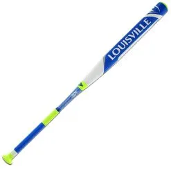 Shop By Certification New Louisville Slugger LXT FPLX160 Fastpitch Softball Bat Blue/White 2 1/4