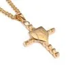 Hall Of Fame Jewelry HOF Jewelry Golden Baseball Cross With Home Plate Pendant Necklace -Baseball Bats Sales 2023 hof jewelry golden baseball cross with home plate pendant necklace 18 28053.1569703134