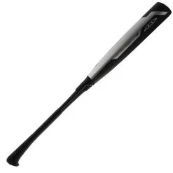 New Baden Axe Elite Hybrid L130G BBCOR Baseball Bat Black/Silv 2 5/8