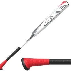 New Baden Axe Avenge Composite L140B BBCOR Baseball Bat White/Red (-3)