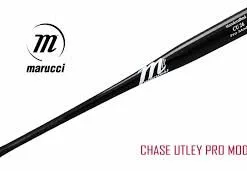 Baseball Bats New Marucci CU26 Black Chase Utley Pro Model Youth Wood Bat Baseball Bat