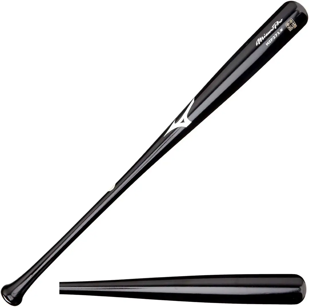 New Mizuno MZP271 32″ Maple Comp. Baseball Black Wood Bat 3 New Mizuno MZP271 32″ Maple Comp. Baseball Black Wood Bat