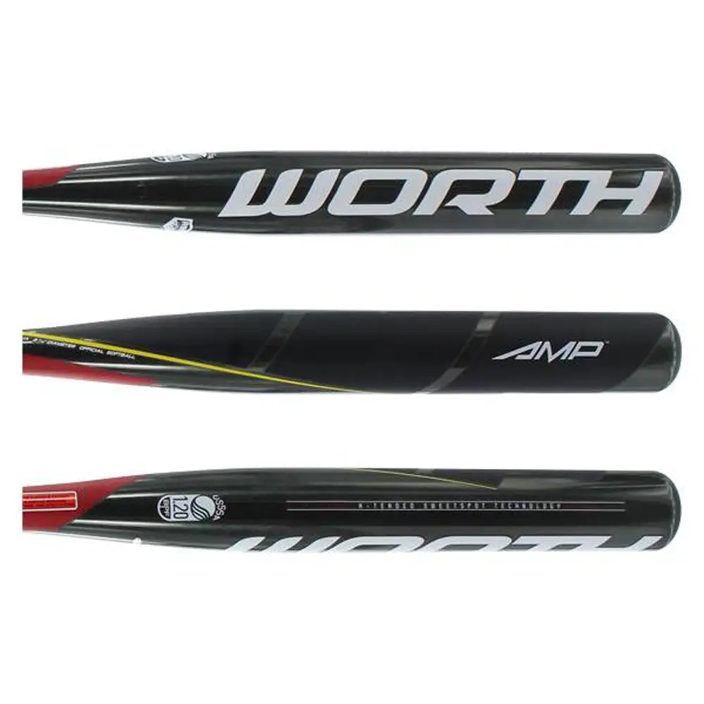 New Worth SBA5AU AMP Reload Slowpitch Softball Bat USSSA 1.20 BPF Stamp 4 New Worth SBA5AU AMP Reload Slowpitch Softball Bat USSSA 1.20 BPF Stamp - Image 2