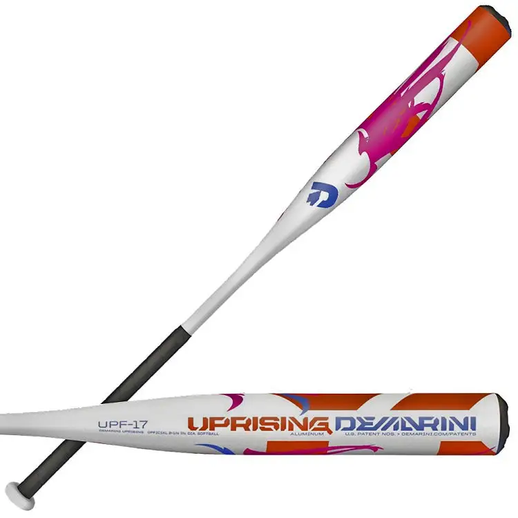 Shop By Certification New DeMarini Uprising UPF-17 Fastpitch Softball Bat 2 1/4″ White -12 4 Shop By Certification New DeMarini Uprising UPF-17 Fastpitch Softball Bat 2 1/4″ White -12 - Image 2