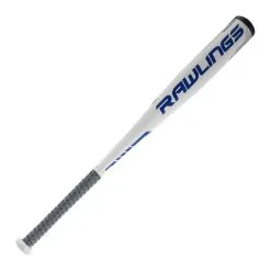 Baseball Bats New Rawlings UT8V5 Velo Hybrid White/Blue Senior League Baseball Bat 2 5/8