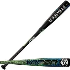 New Louisville Vapor WTLBBVA32 BBCOR Baseball Bat 2 5/8″ Black/Green 2020 -Baseball Bats Sales 2023 wtlbbva32 205 1080x1080